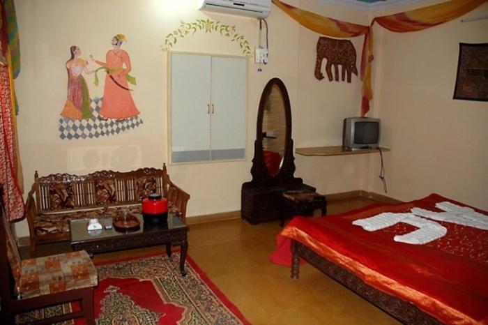 Pithla Haveli Hotel Jaisalmer Kamer foto